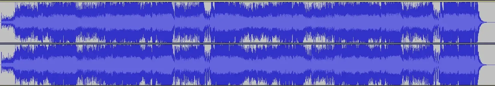 ダイナミックレンジを振り切った音源