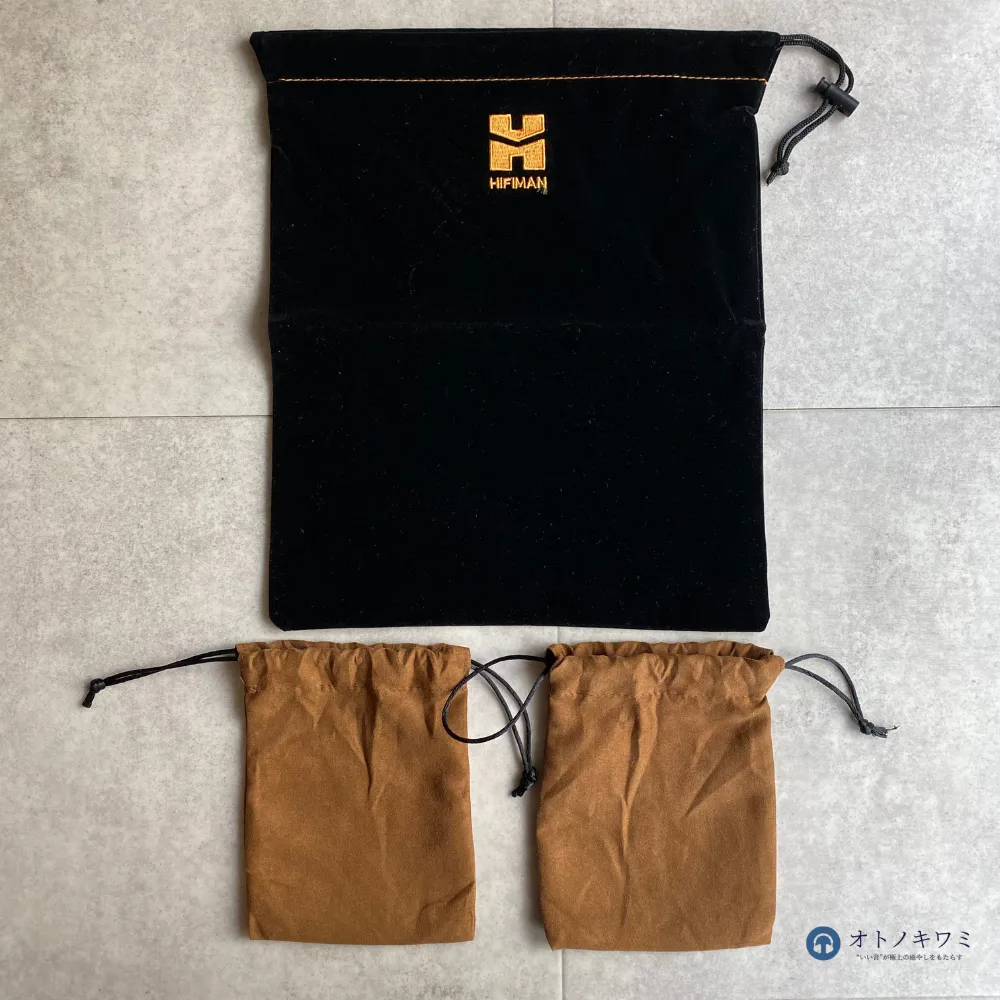 HIFIMAN SUSVARA UNVEILED 収納用布袋 01