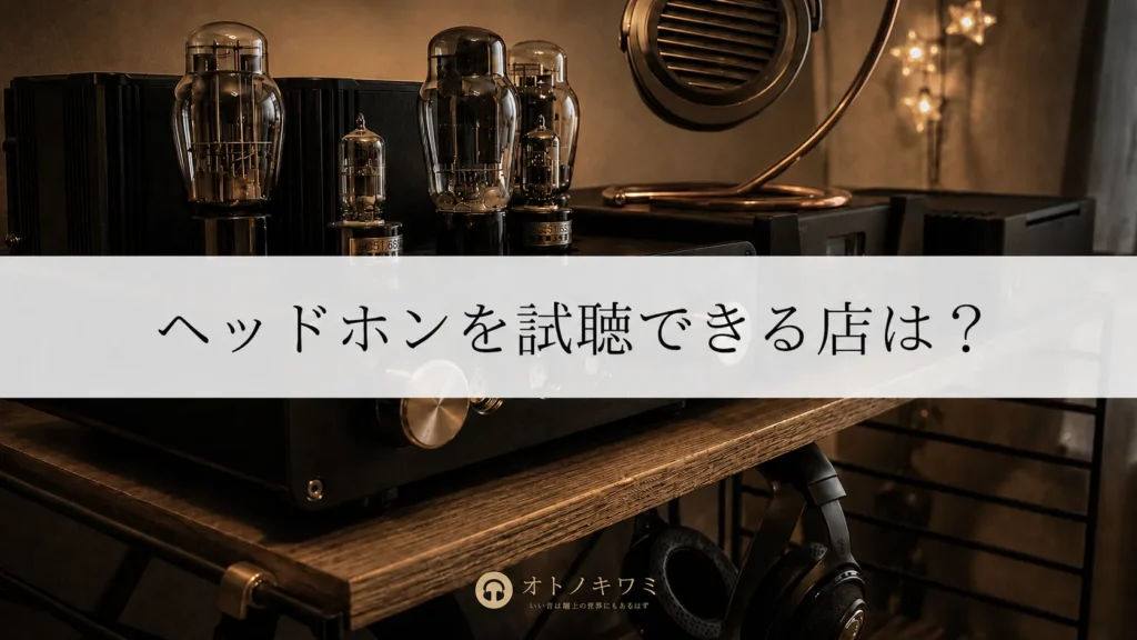 ヘッドホン 試聴できる店 アイキャッチ画像