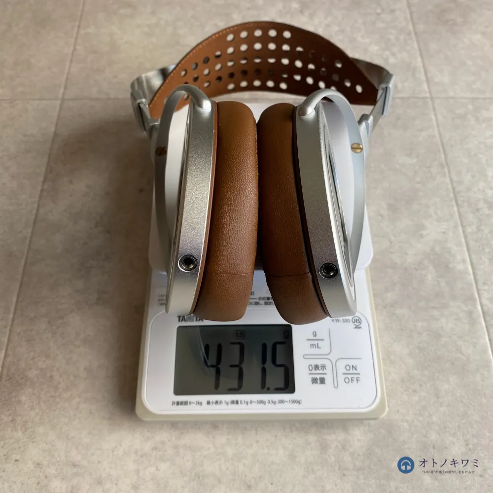 HIFIMAN SUSVARA UNVEILED 実寸値431.0g