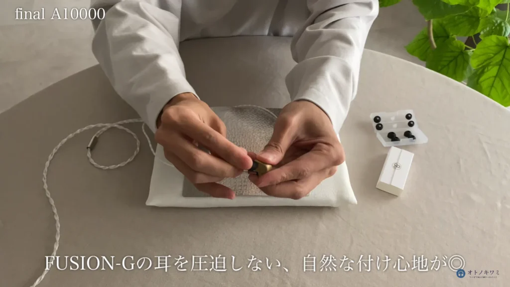 final A10000 FUSION-G 交換用イヤーピース02