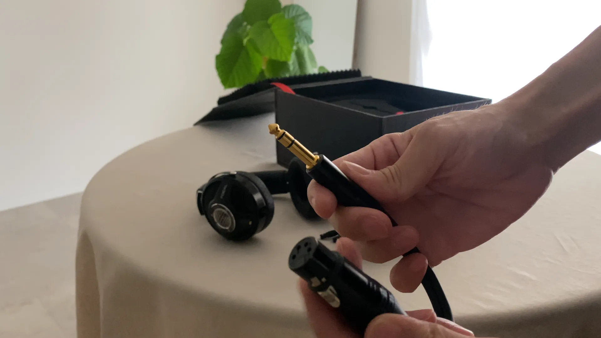 FOCAL UTOPIA 初代 XLR→6.3mm標準変換端子