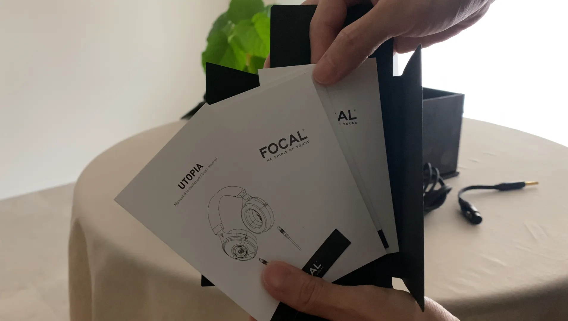FOCAL UTOPIA 初代 マニュアル一式
