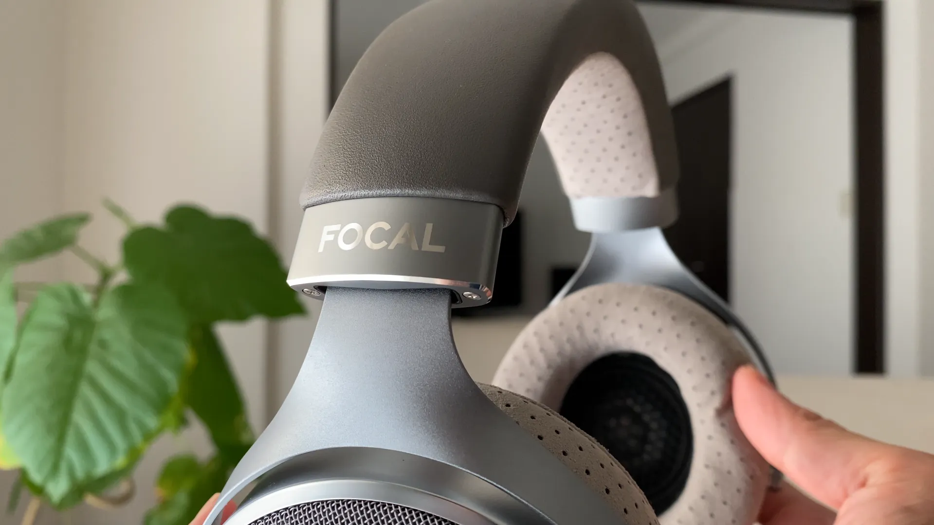 FOCAL CLEAR 初代Clearのグレーのヘッドバンドとパッド