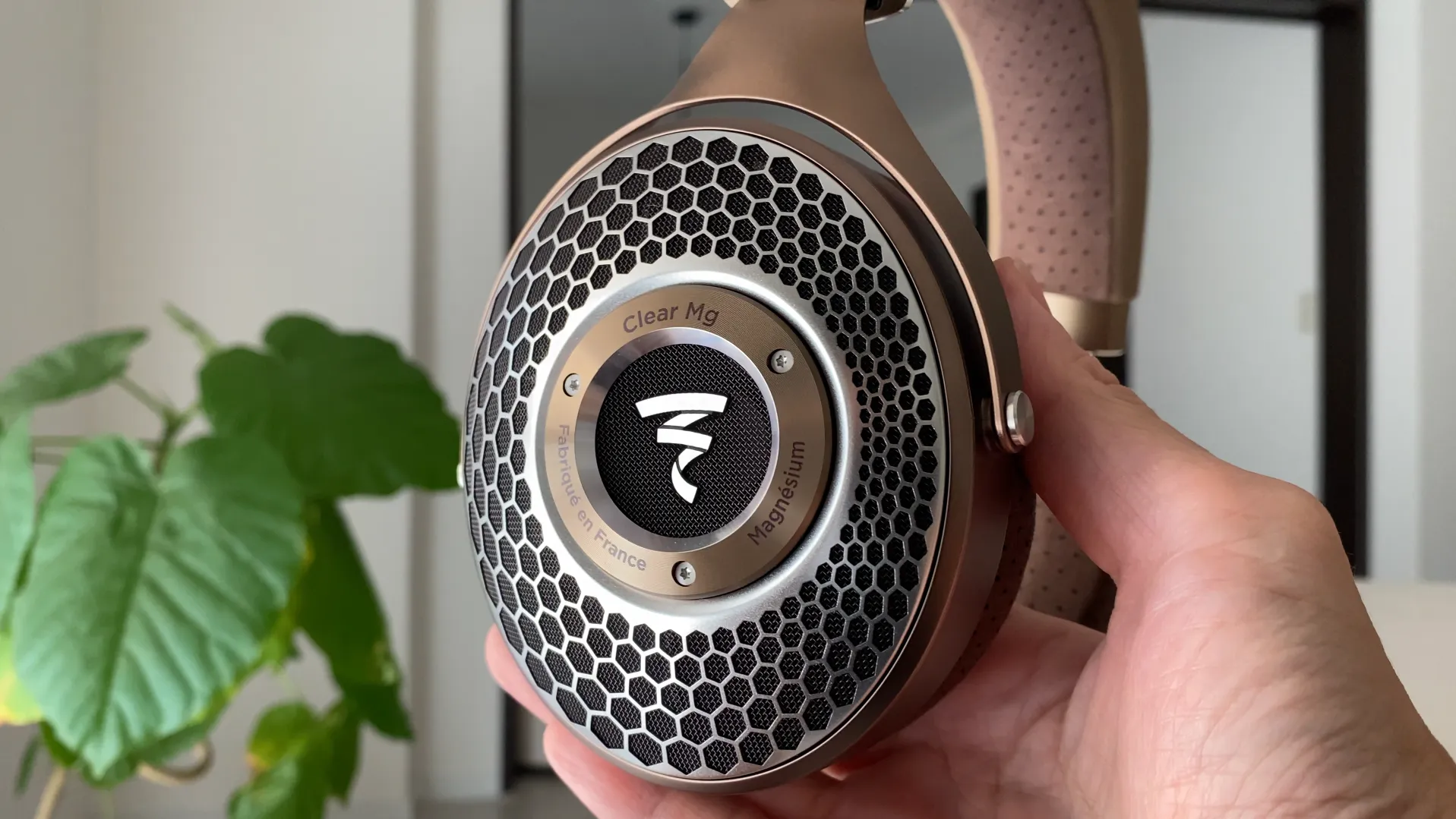 FOCAL CLEAR MG 金属色のハニカムグリル