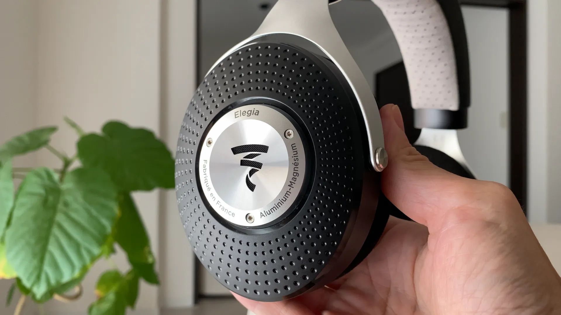 FOCAL ELEGIA 黒いカップと銀色のリング